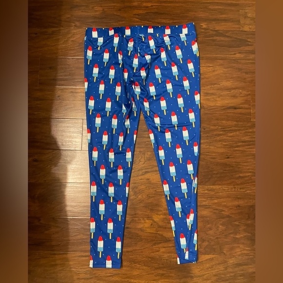 Tipsy Elves Women’s Bomb Pop Leggings Size XL - Picture 4 of 5